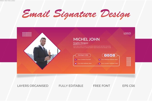 Enhance Your Brand's Online Presence with Expert Email Signature and Social Media Post Design