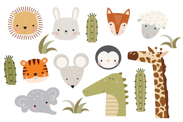 Vector enimals illustration vector