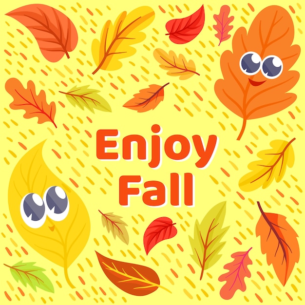 Enjoy fall background