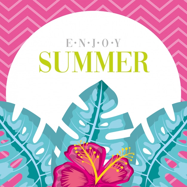 Enjoy summer card