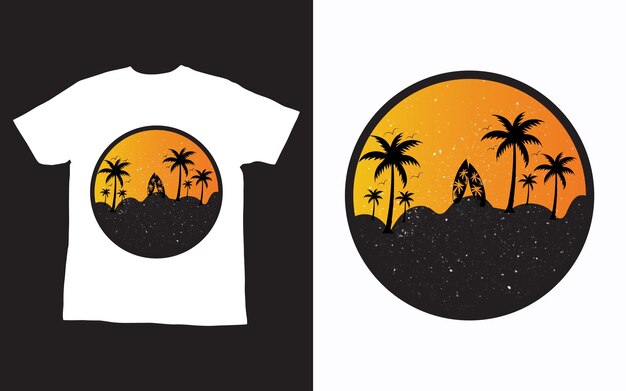 Enjoy the summer time Time to beach life Summer tshirt design