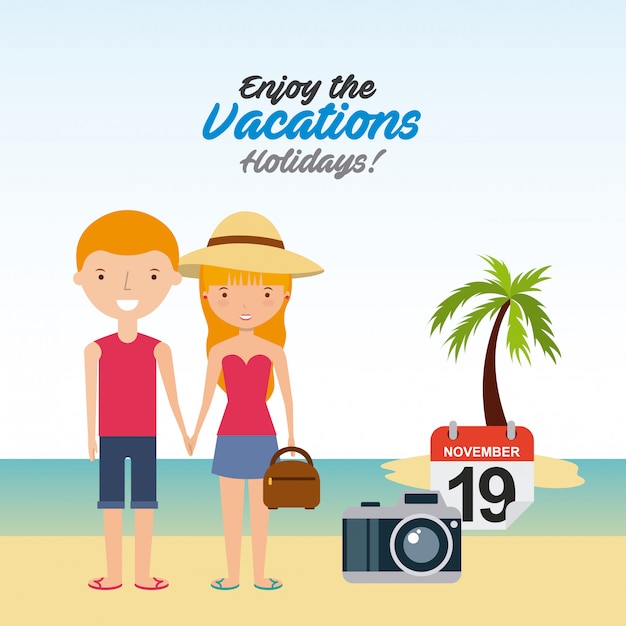 enjoy the vacations holidays