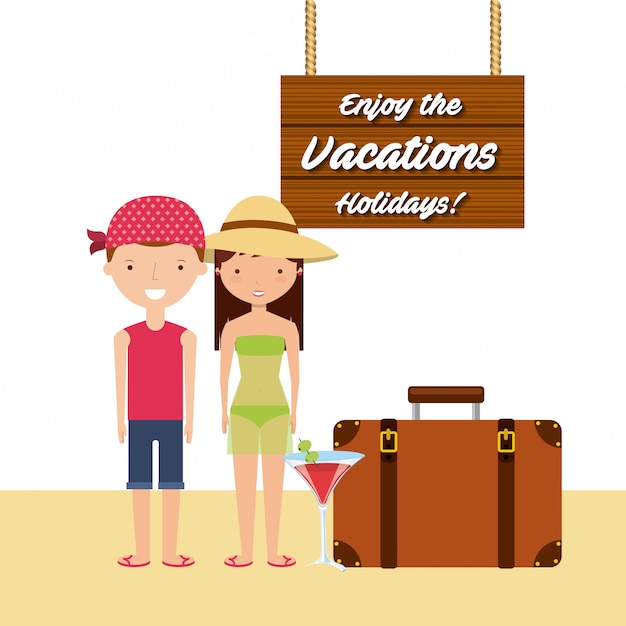 Enjoy the vacations holidays