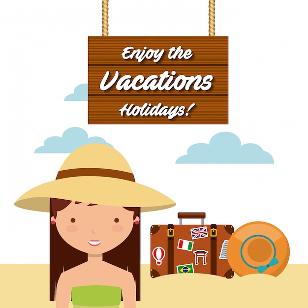 Enjoy the vacations holidays