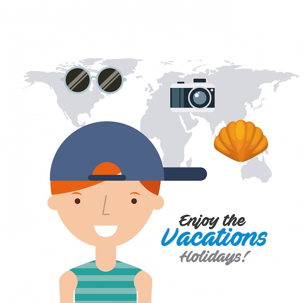 enjoy the vacations holidays