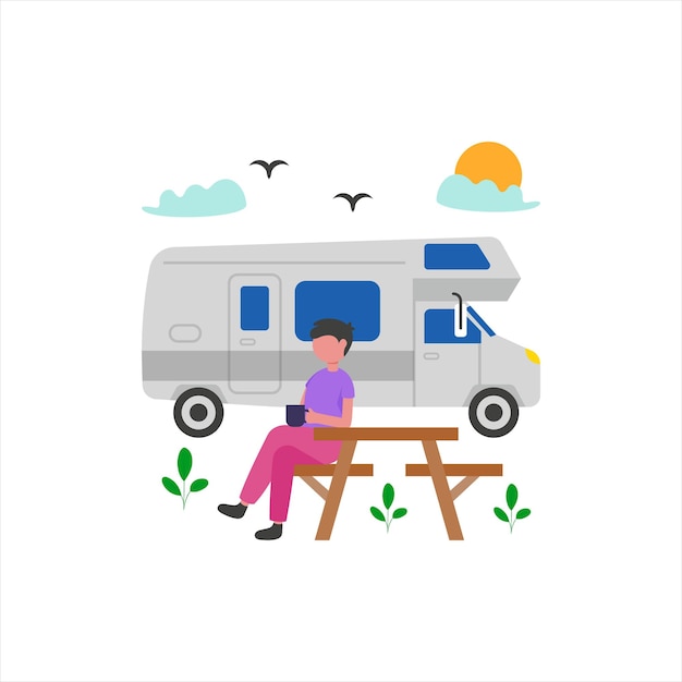 enjoying rv camping