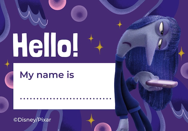 Ennui Inside Out 2 Name Tag