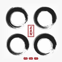 Enso zen circle compilation set