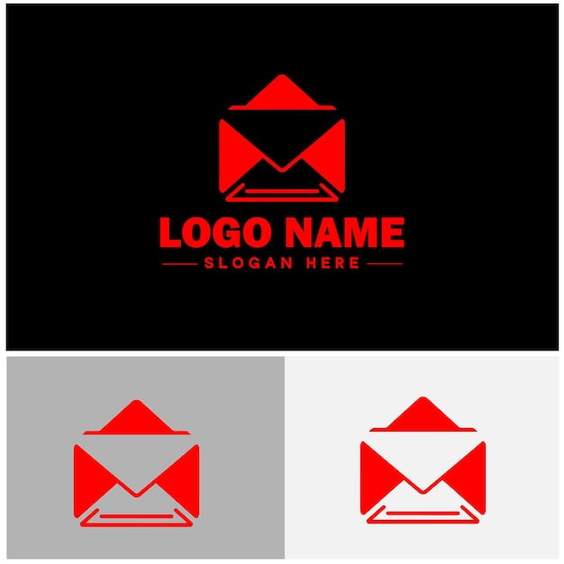 Envelope icon mail email mailbox contact form letter delivery sign symbol vector logo