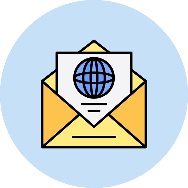 Envelope icon vector image Can be used for Diplomacy