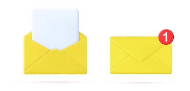 Envelope with paper documents icon