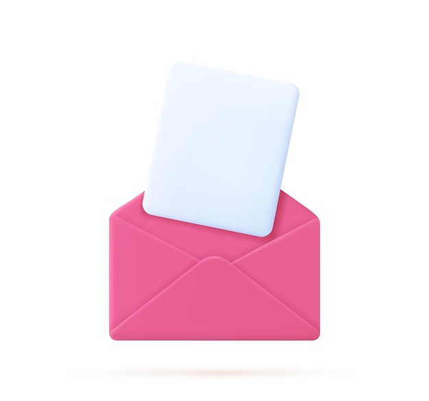 Envelope with paper documents icon