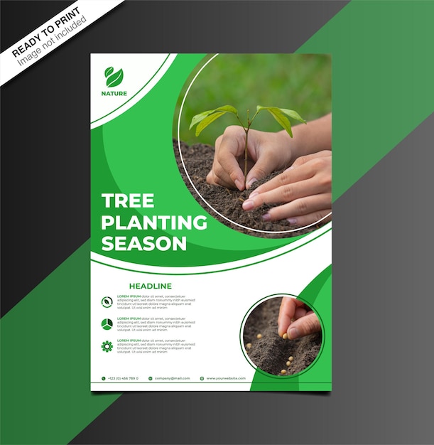 Environment flyer template