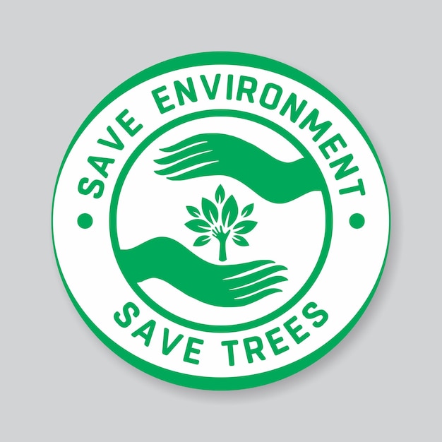 Environment friendly logo design