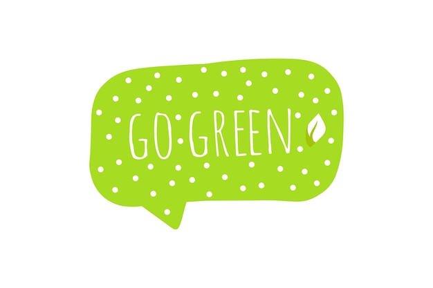 環境ステッカー セット かわいいベクター メモ帳ラベル クリップ アート行くグリーン グリーン エネルギー引用有機植物ベースの再利用の概念