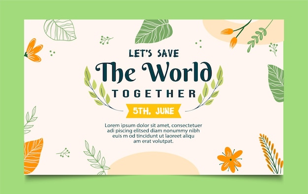 Environmental Day Banner Design