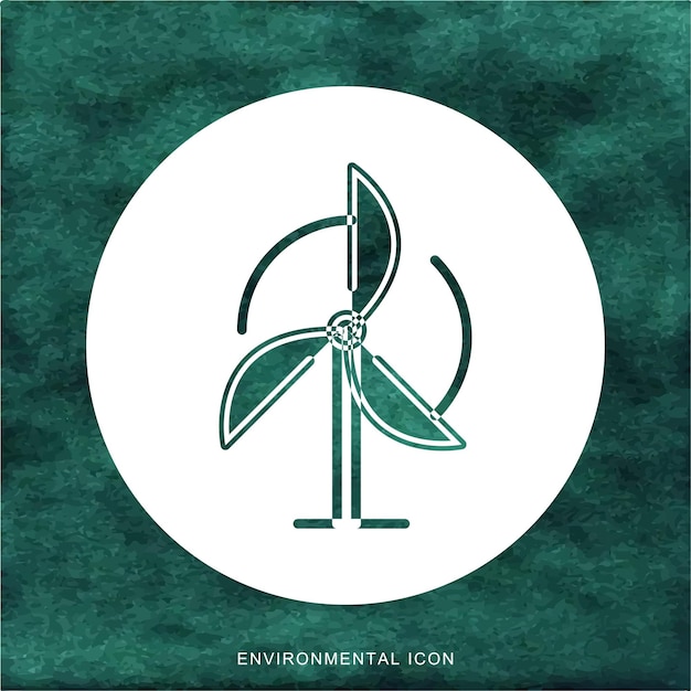 Environmental and Eco Icon For Social Media Template