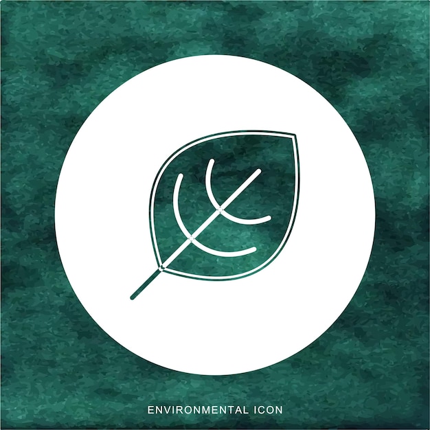 Environmental and Eco Icon For Social Media Template