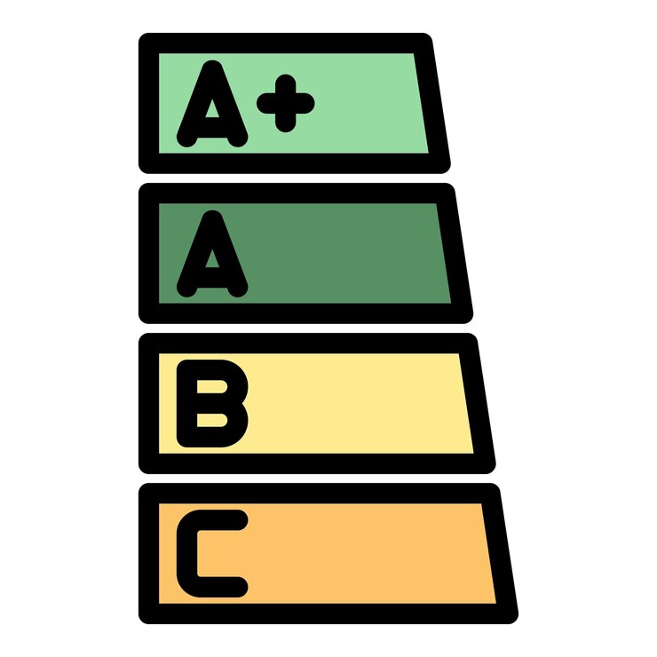 Vector environmentally friendly level icon outline vector eco clean reuse bio color flat