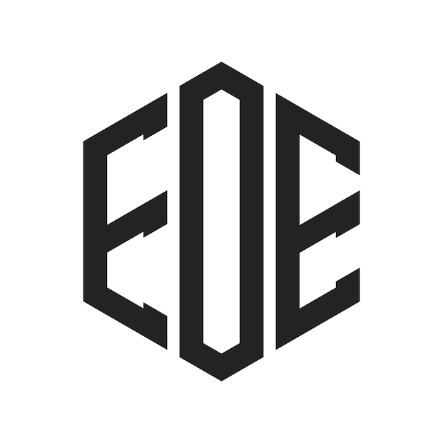 E.O.E. のロゴはE.O. E.E. (エーオエ) のロゴで六角形の形を用いたモノグラムです