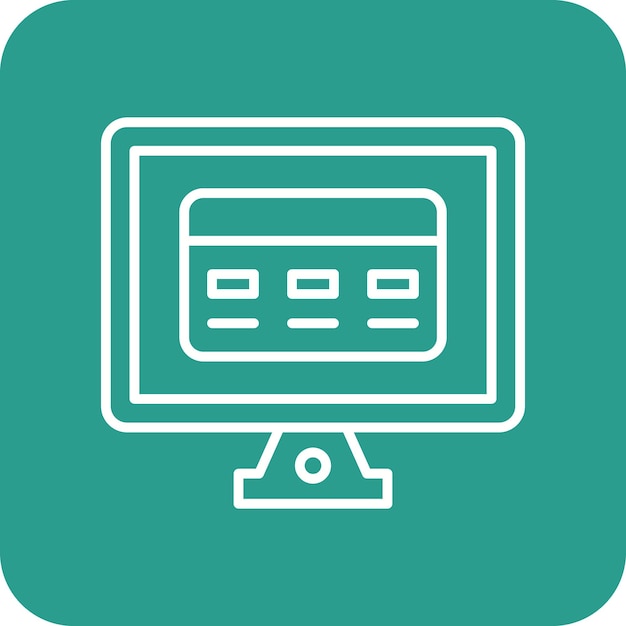 Immagine vettoriale dell'icona di pagamento può essere utilizzata per il commercio elettronico