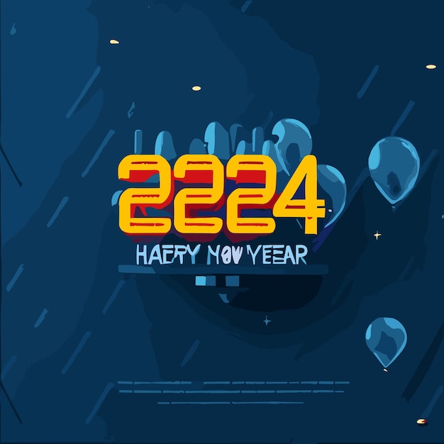 Epic New Year 2024 Vector Celebrations