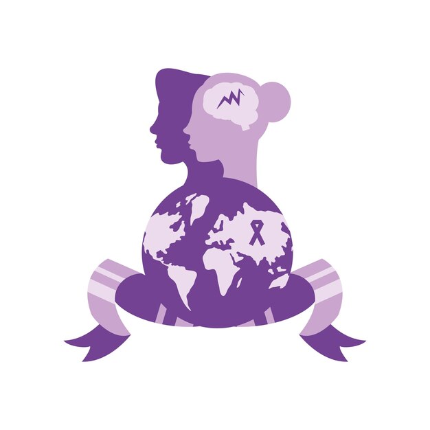 epilepsy day international illustration isolated