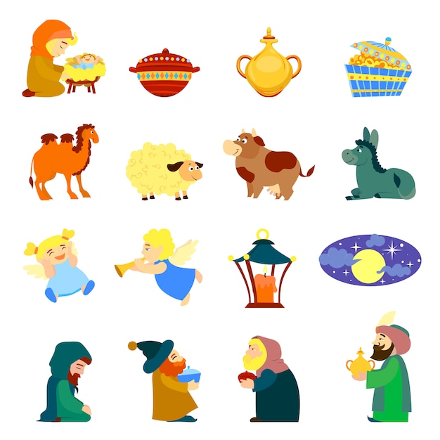 epiphany icon set