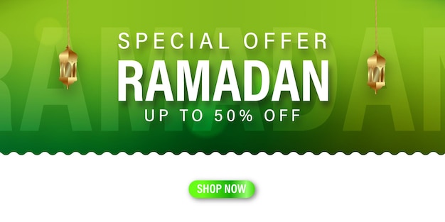 Vettore copertina banner eps ramadan