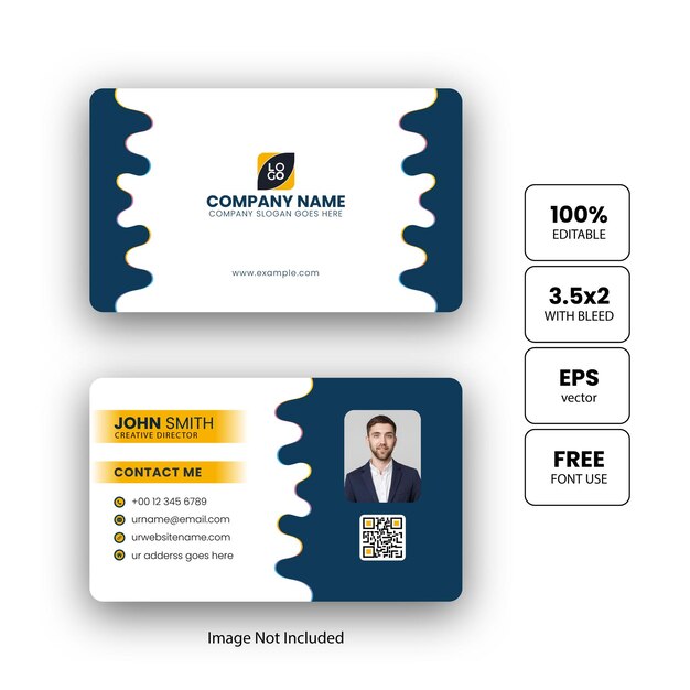 Eps business card template