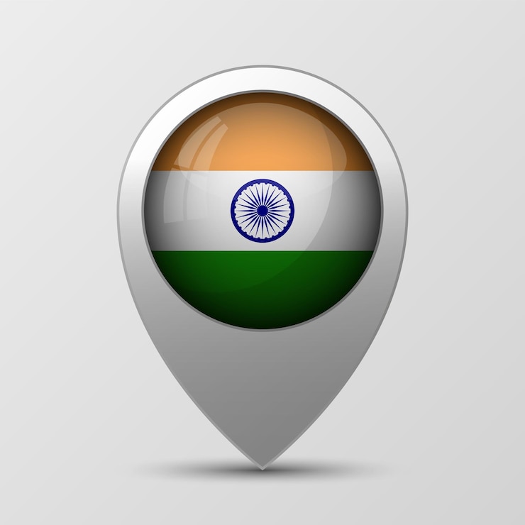 Vector eps10 vector patriotic background with india flag colors