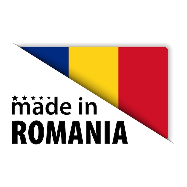 EPS10 Vector Patriotic background with Romania flag colors