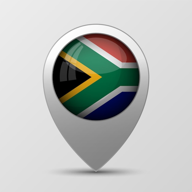 Vector eps10 vector patriotic background with southafrica flag colors