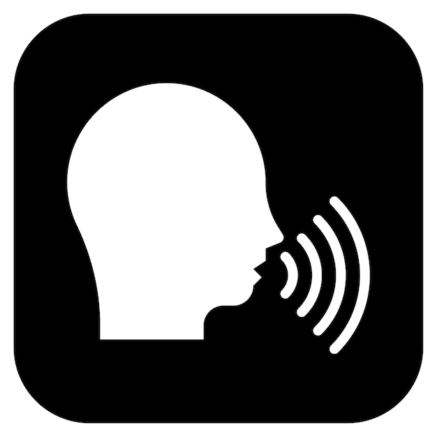 Equal Voiceアイコンのベクトル画像はプレスフリーダムデーに使用できます