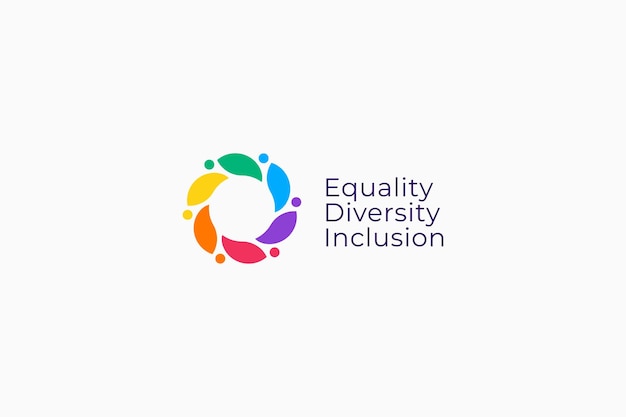 equality diversity inclusion logo issue human rights peace group community social respect