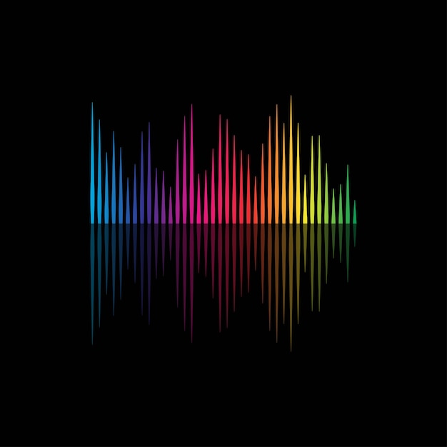 equalizer audio sound wave logo design inspiration