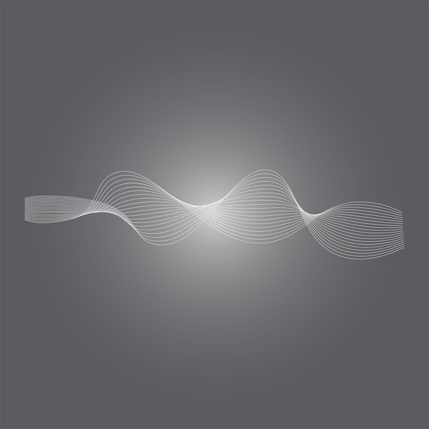 Vector equalizer sound waves logo vector illustration design template