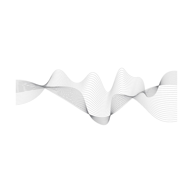 Equalizer Sound waves logo vector illustration design template