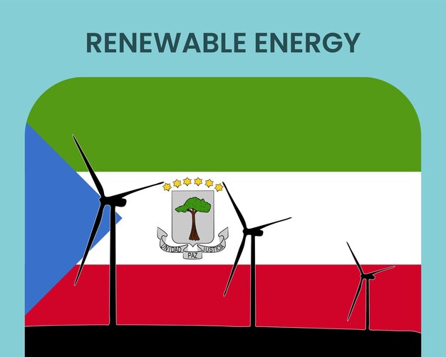 Equatorial Guinea renewable energy environmental and ecological energy idea