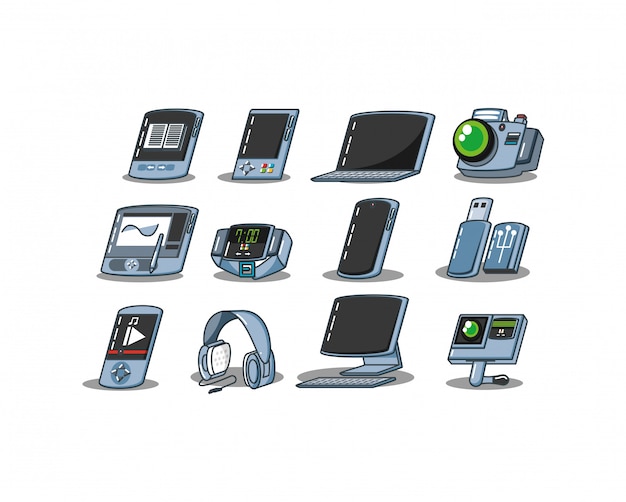 Equipment technology set gadgets