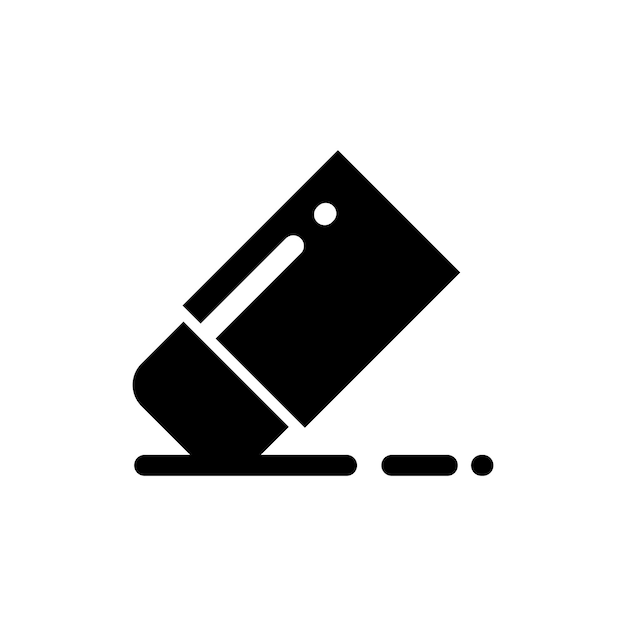 Eraser Icon Trendy Vector Template