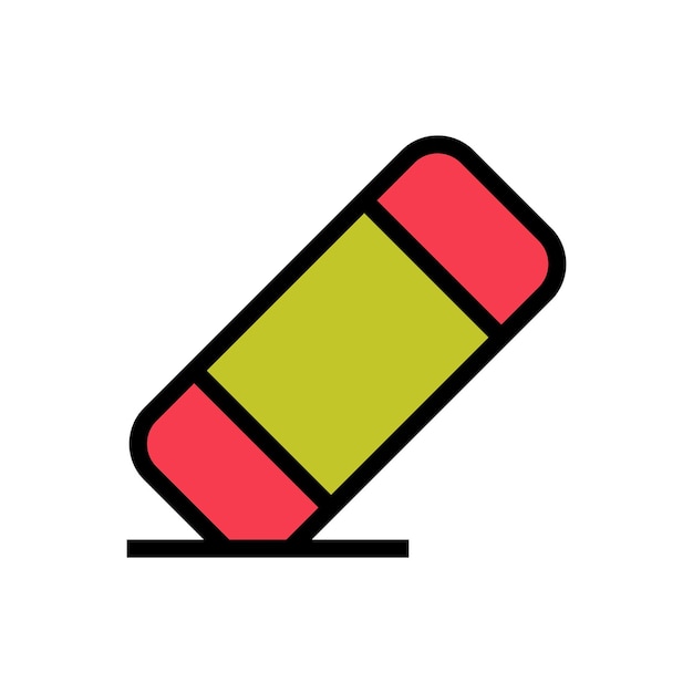 eraser icon vector design templates