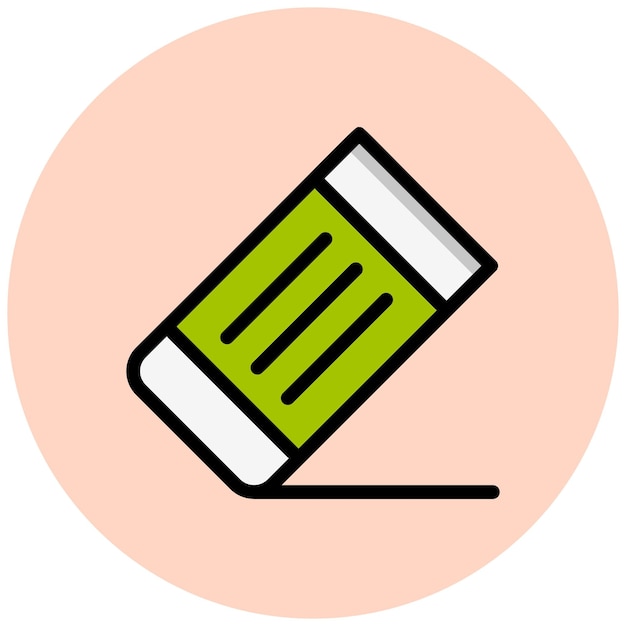 Eraser Vector Icon Design Illustratie