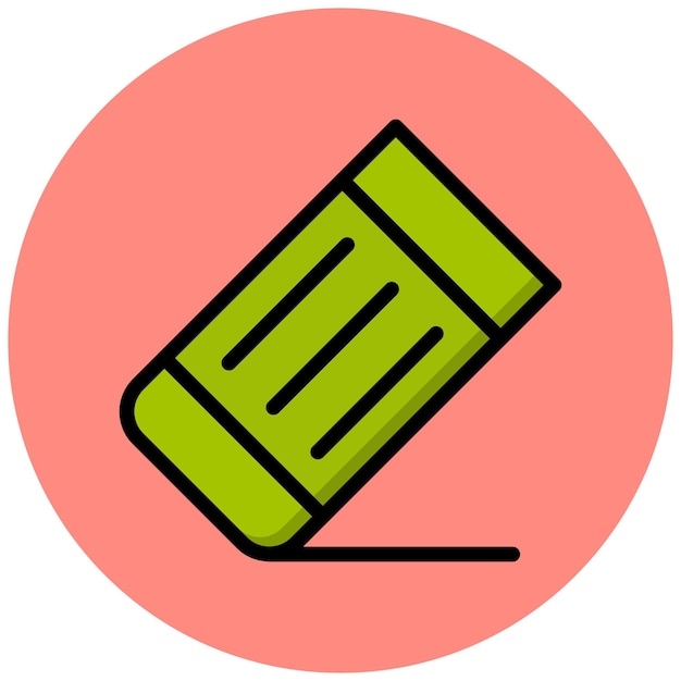 Eraser Vector Icon Design Illustratie