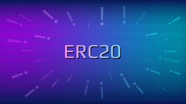 ERC20 이더리움 의견 요청 느낌표가 있는 이더리움 표준의 고유 식별자 ERC20 토큰은 개발 및 투표 프로토콜에 이 표준을 채택합니다.