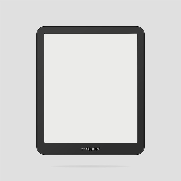 Vector ereader-sjabloon