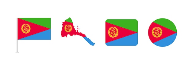 エリトリア国旗コレクション