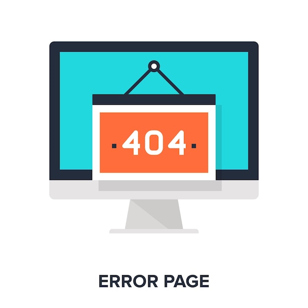 Error page concept