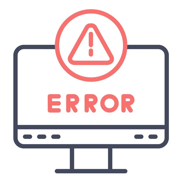 Error vector illustration style