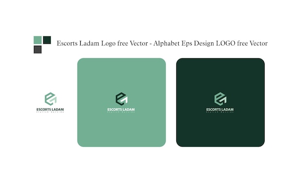 Escorts ladam logo gratis vector alfabet eps design logo gratis vector